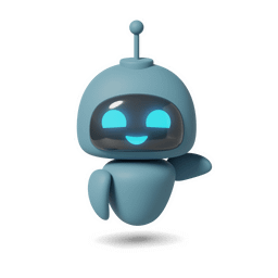 Chatgpt robot happy raising right arm